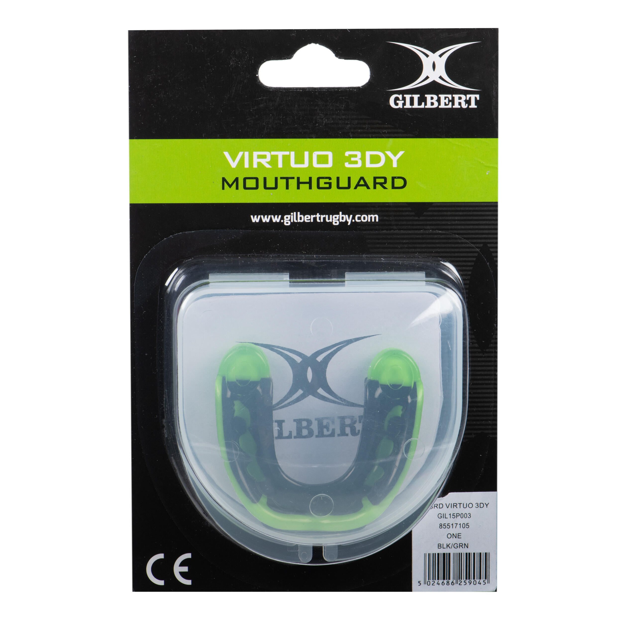 Adult Rugby Mouthguard 3D - Green 7/7