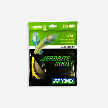 Badmintono raketė „Aerobite Boost“, juoda ir geltona