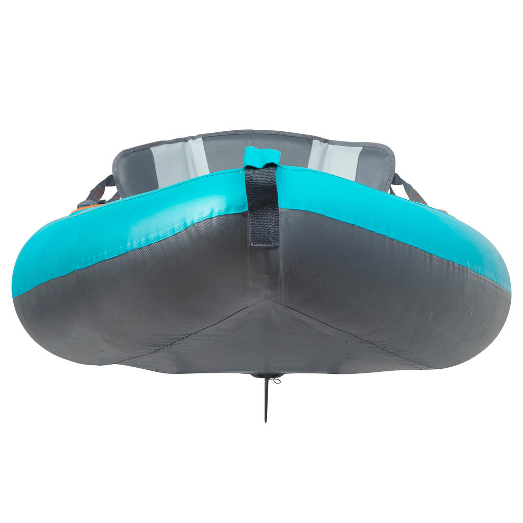 X100 2/3 Places Drop-Stitch Floor INFLATABLE TOURING KAYAK - TURQUOISE