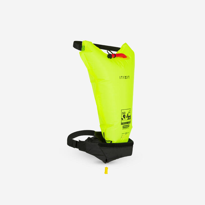 Úszást segítő öv stand up paddle-höz, felfújható, 50N+