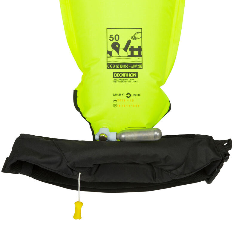 INFLATABLE BUOYANCY AID BELT BA 50N+ PFD ITIWIT Decathlon