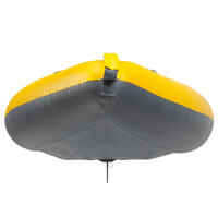 X100 1/2 PERSON Drop-Stitch Floor TOURING INFLATABLE KAYAK - YELLOW