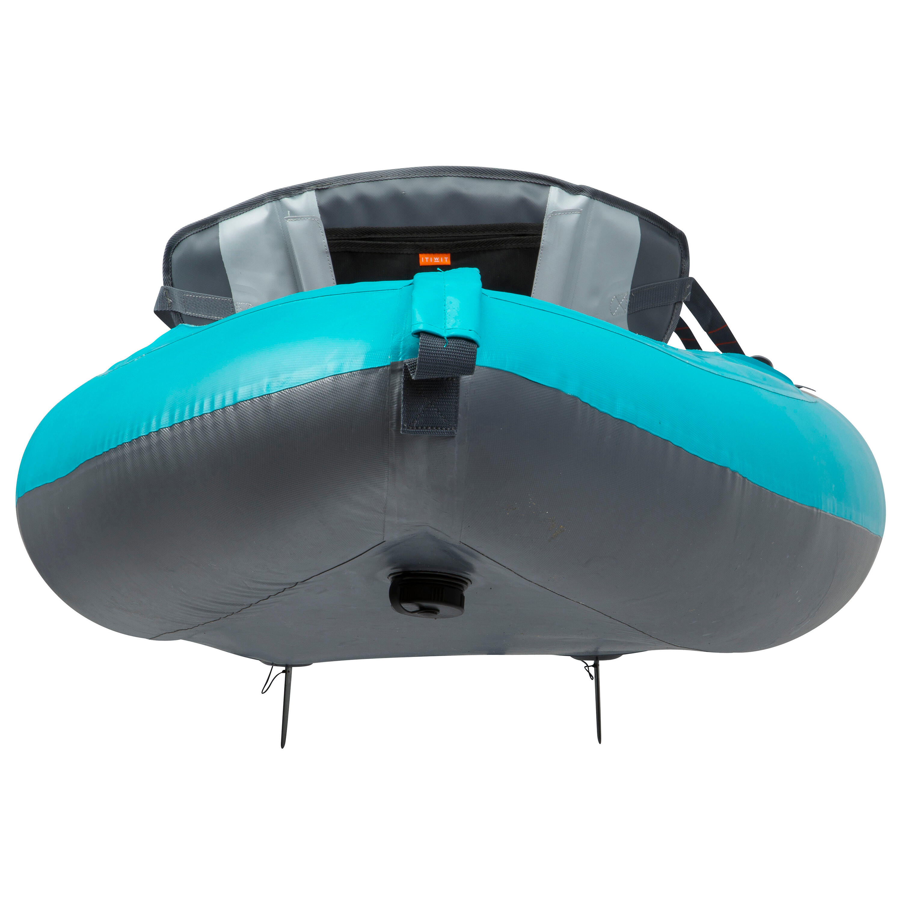 INFLATABLE 3-PERSON TOURING KAYAK X100+ HIGH-PRESSURE DROPSTITCH FLOOR 7/27