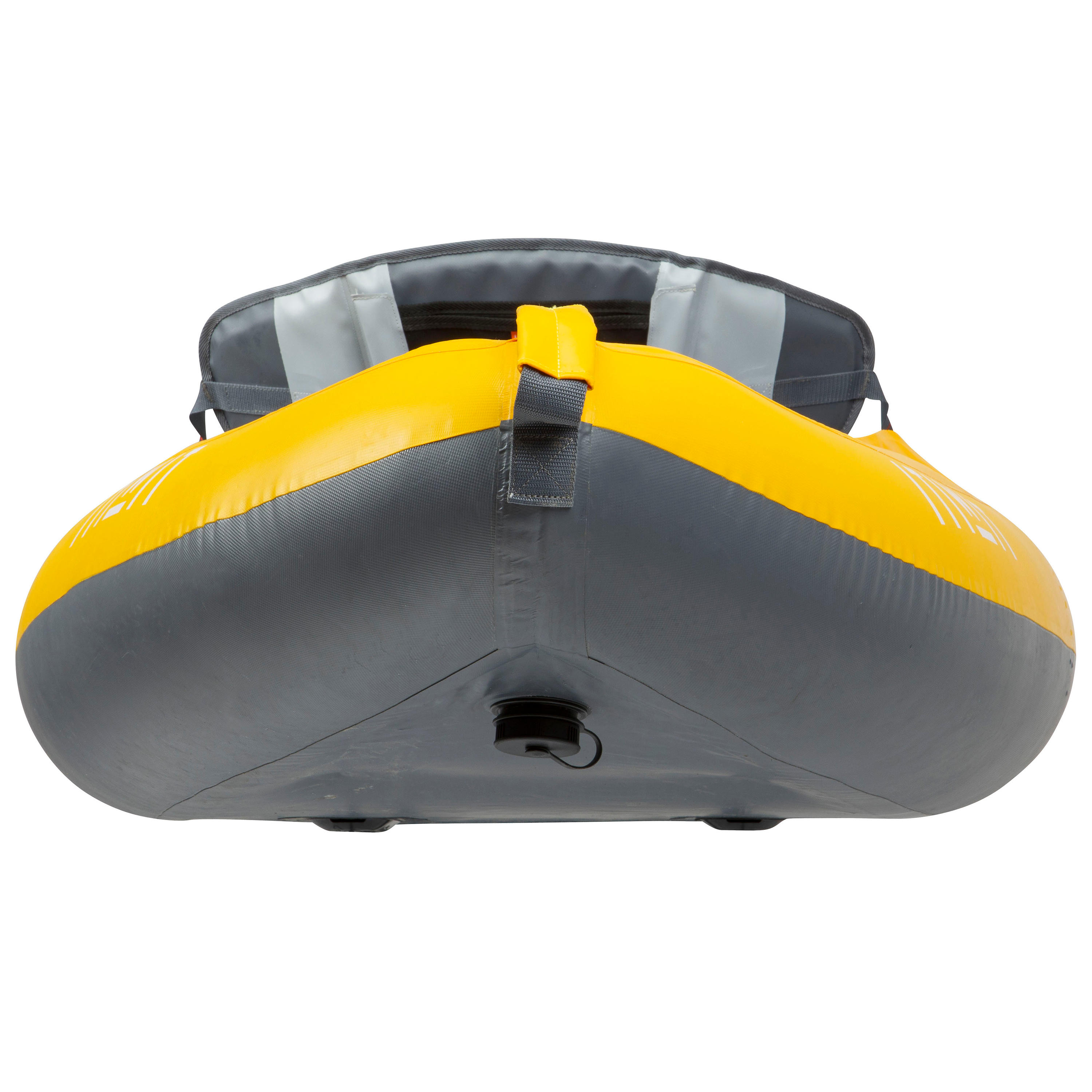 2-Seater Inflatable Kayak - KTI X 100+ Yellow