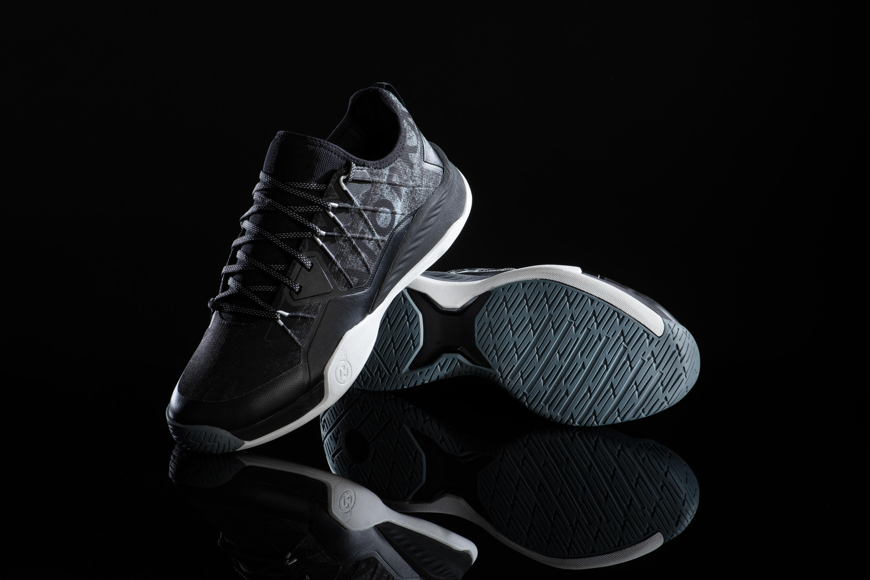 Men's/Women's Handball Shoes H900 Faster - Black/Grey 7/10