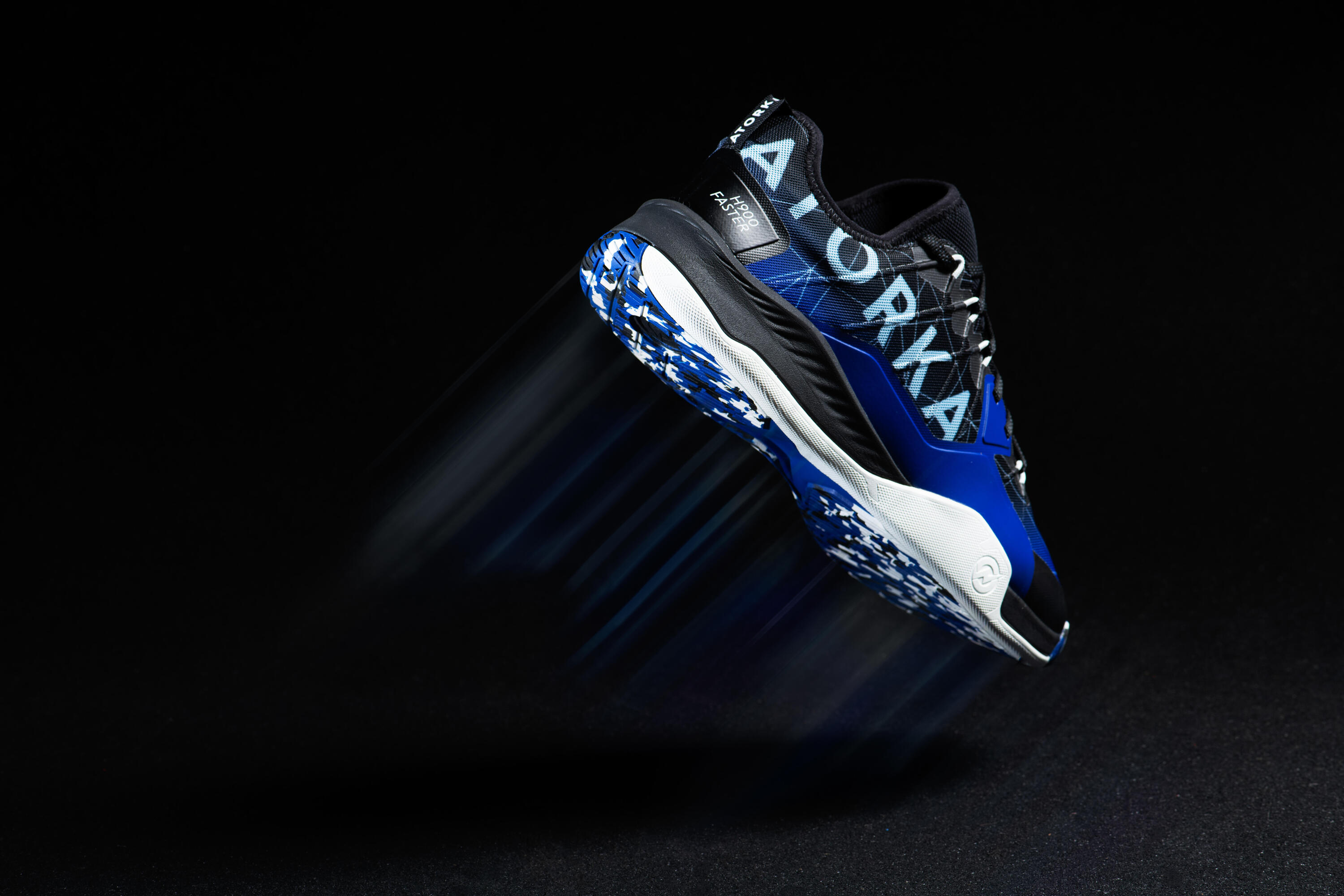 Men's/Women's Handball Shoes H900 Faster - Blue/Black 4/8