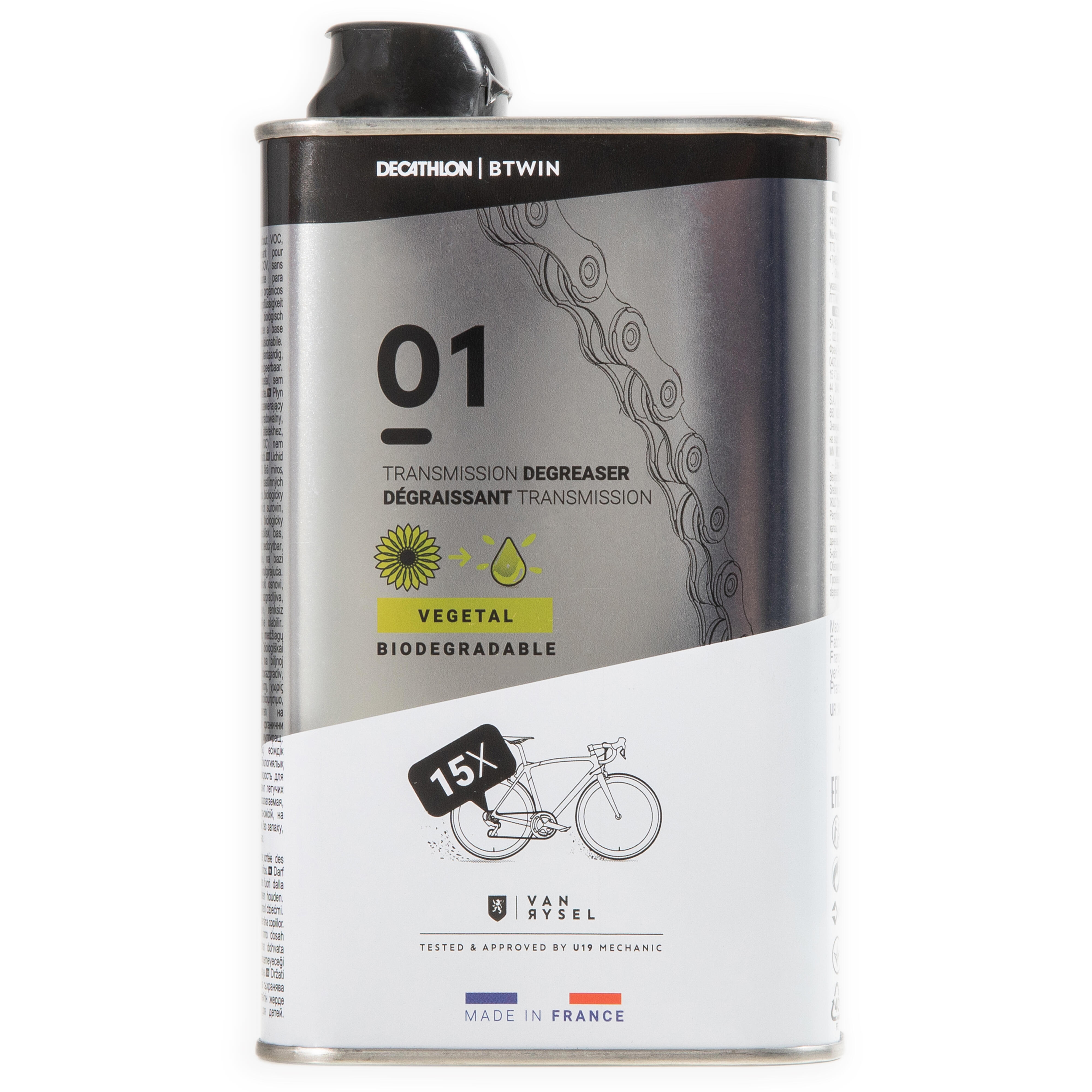 Bicycle Degreaser Btwin Eco Friendly Plant Based Biodegradable 500ml