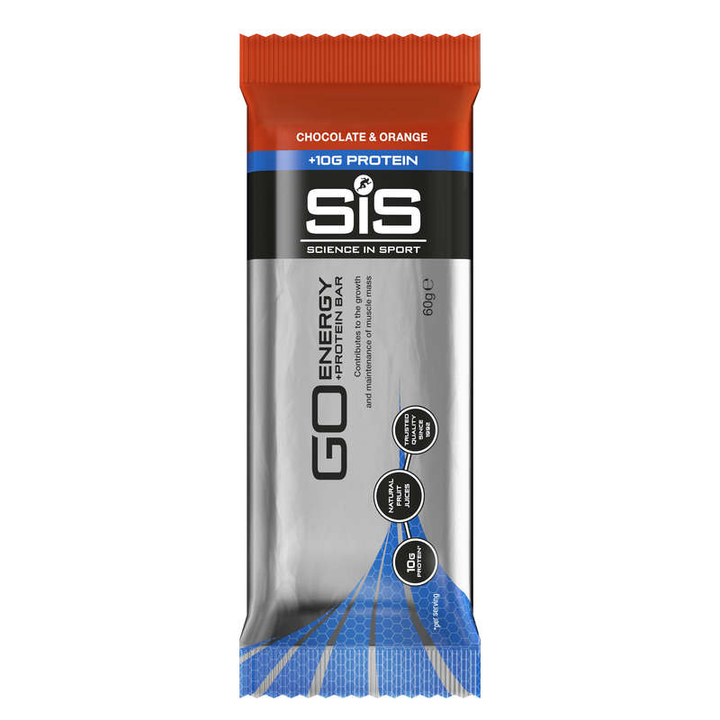 SCIENCE IN SPORT GO ENERGY + PROTEIN BAR 60g Decathlon