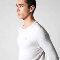 Dry+ Men's Running Breathable Long-Sleeved T-shirt - linen beige 