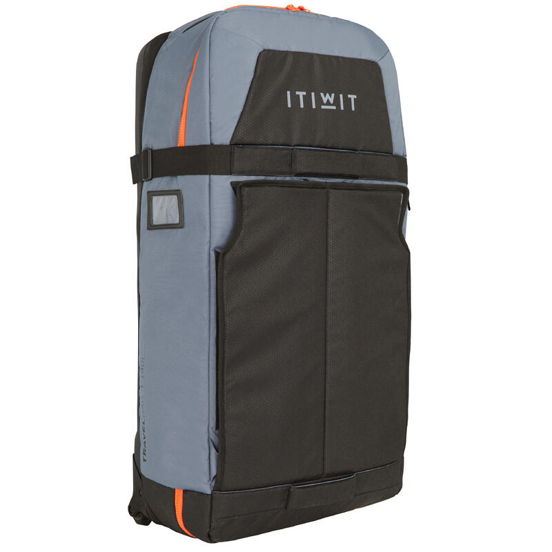 La maleta de cabina de Decathlon ideal para tus viajes: es una trolley con  ruedas y se transforma en mochila