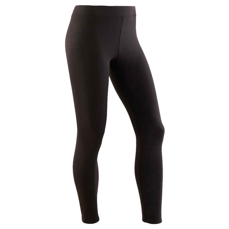 Leggings warm Synthetik atmungsaktiv S500 Kinder schwarz Leggings warm Synthetik atmungsaktiv S500 Kinder schwarz