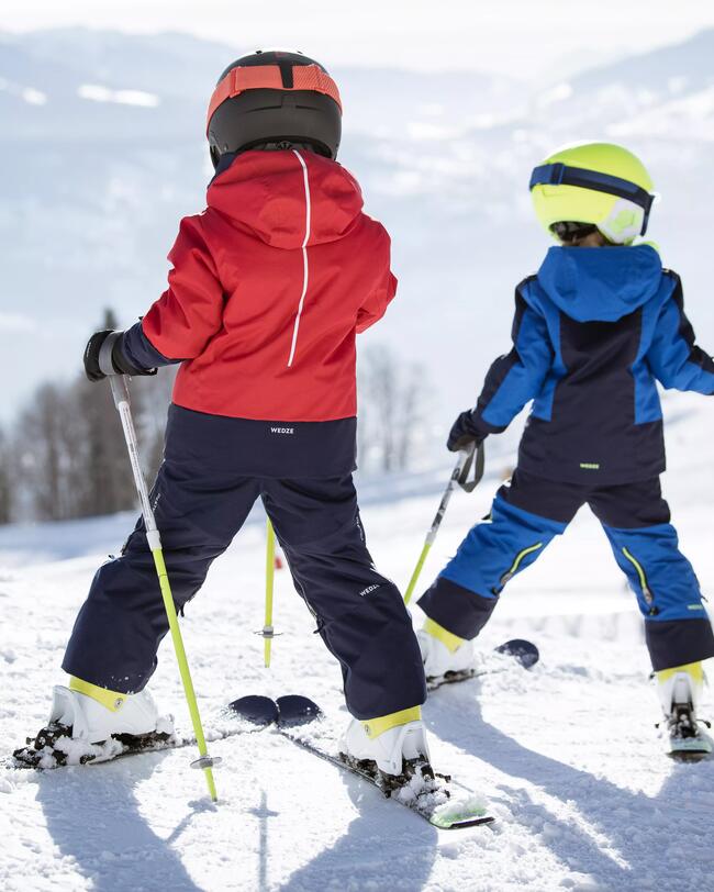 SCARPONI SCI BAMBINO 500 PUMZI GIALLI WEDZE