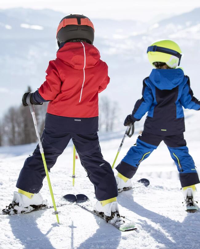 Skischoenen voor kinderen Pumzi 500 geel