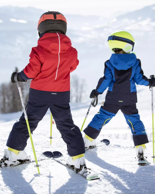 KIDS’ SKI BOOTS PUMZI 500 YELLOW