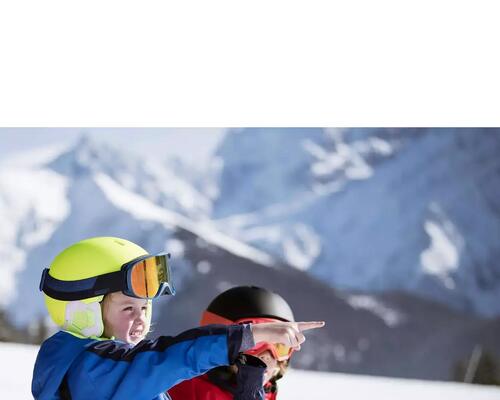 Apresentar o ski às crianças