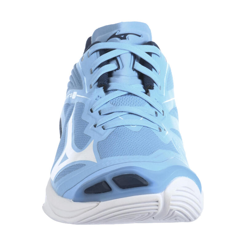 Chaussures de volley-ball Lightning Z6 Mizuno pour femme bleues claires
