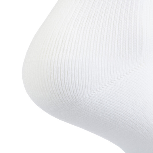 Носки для волейбола с манжетой средней высоты белые VSK500 Allsix