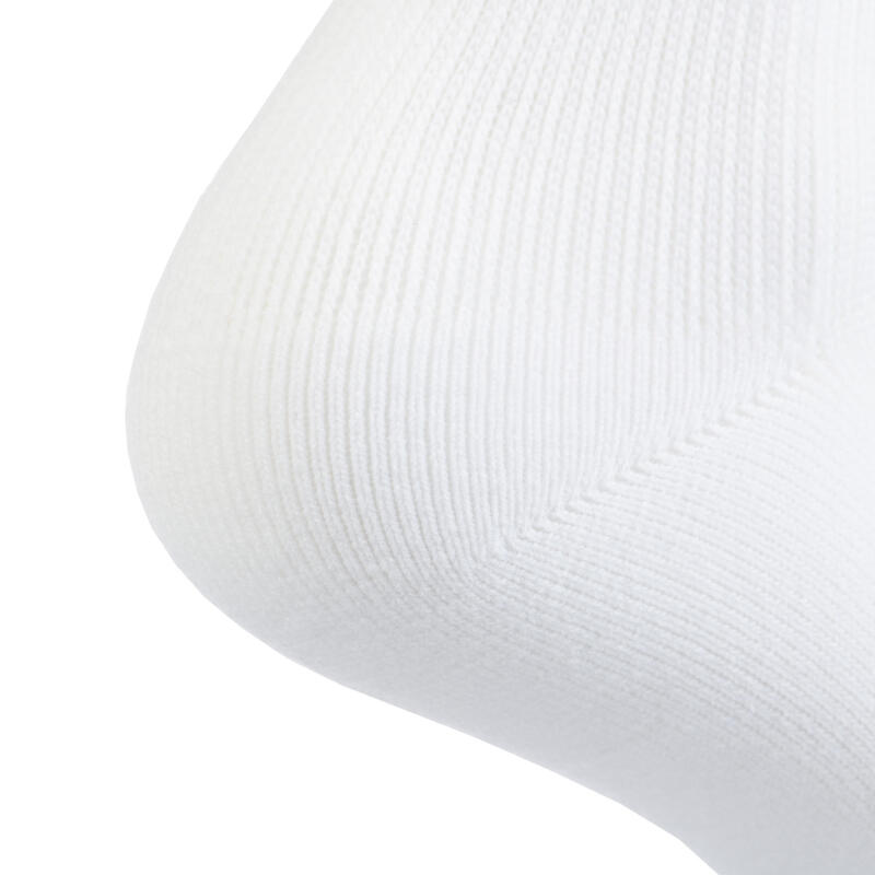 Chaussettes de volley-ball VSK500 Mid blanches