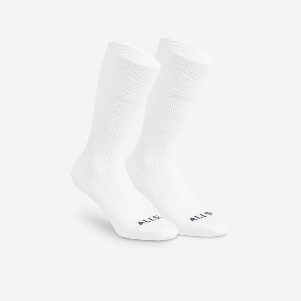 Mid Volleyball Socks VSK500 - White