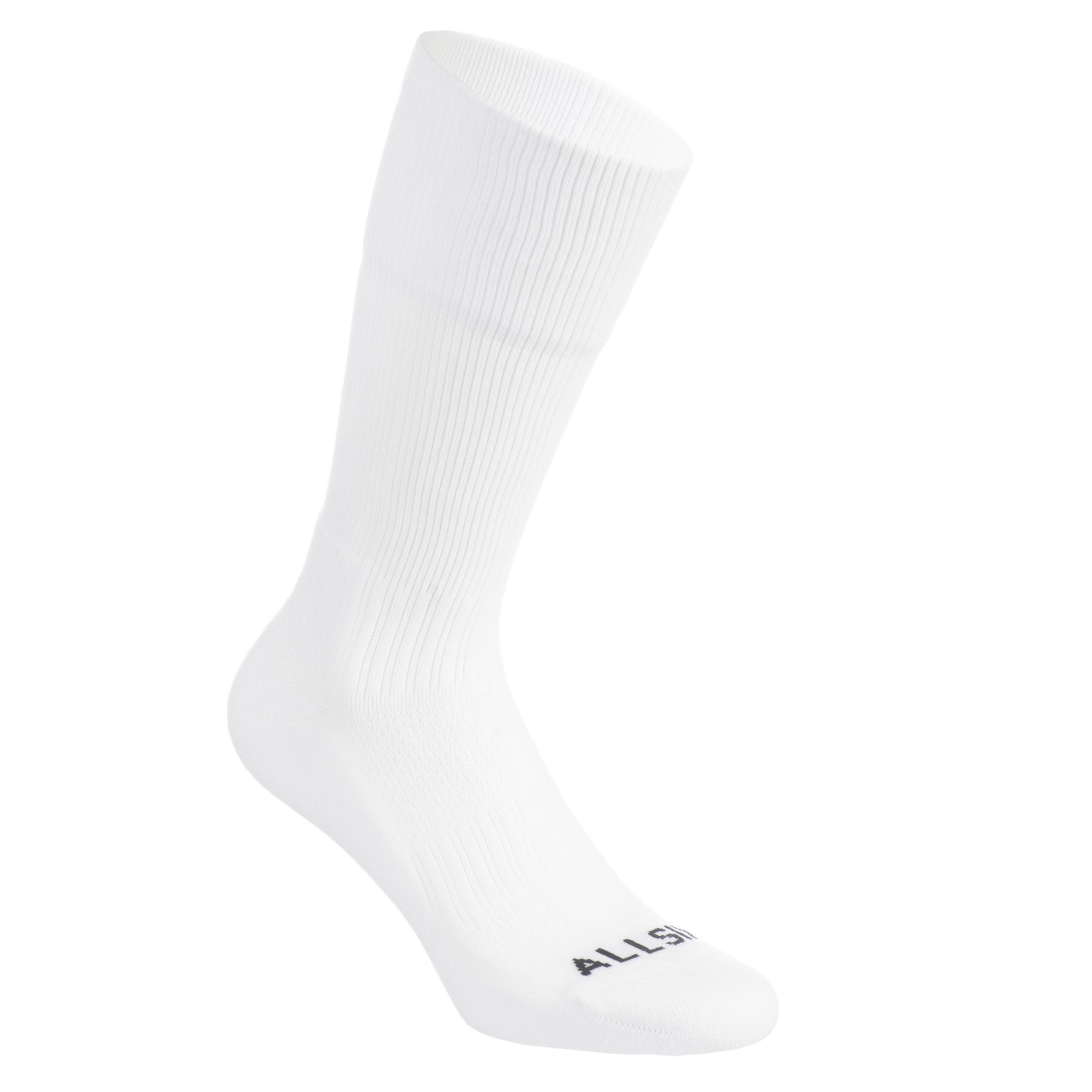 Mid Volleyball Socks VSK500 White