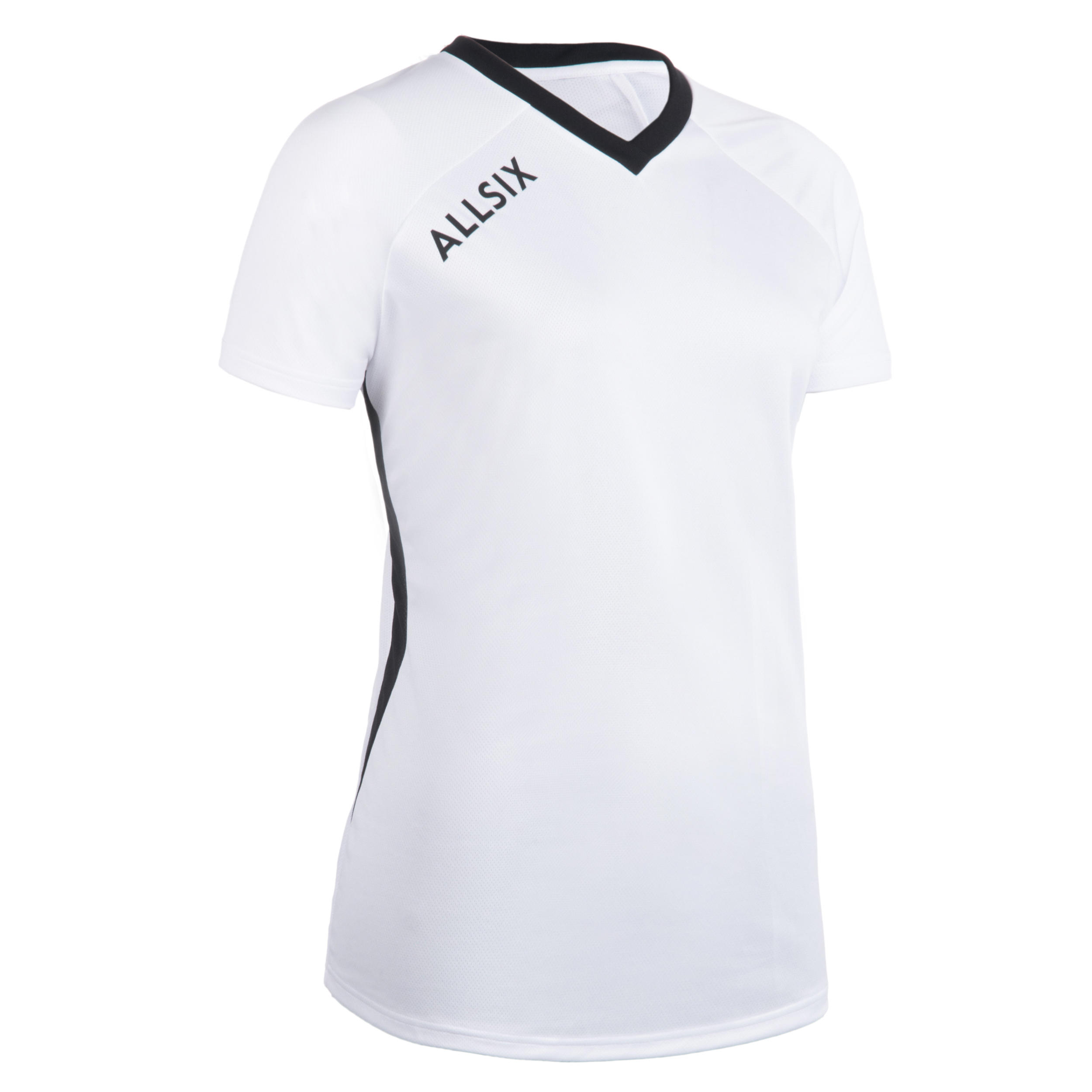 Tricou volei V100 Alb Damă