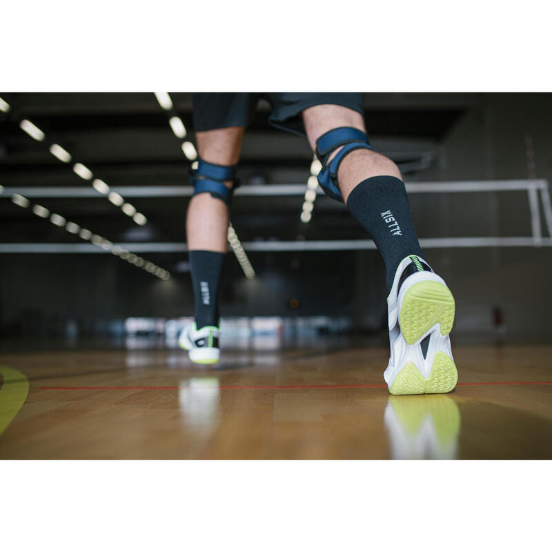 Calcetines de voleibol VSK500 Mid negro 