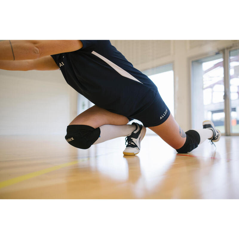 Pack De 2 Genouillères De Sport Noires - Pour Danse, Volley, Fitness - Enfants Et Adultes - Taille L