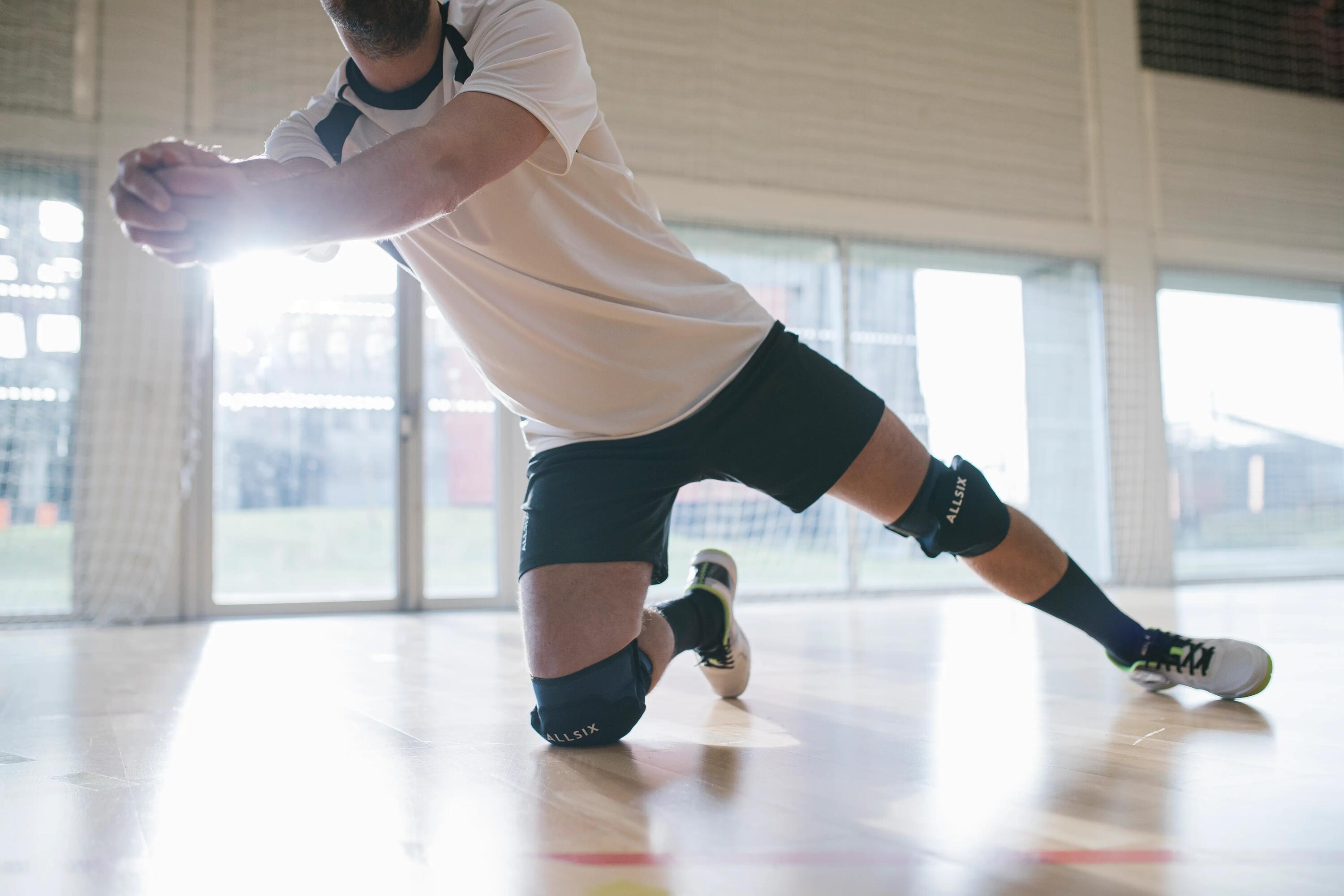 VKP500 Adjustable Volleyball Knee Pads - Navy 11/12