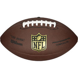Ballon de football américain NFL Duke replica pour adulte marron