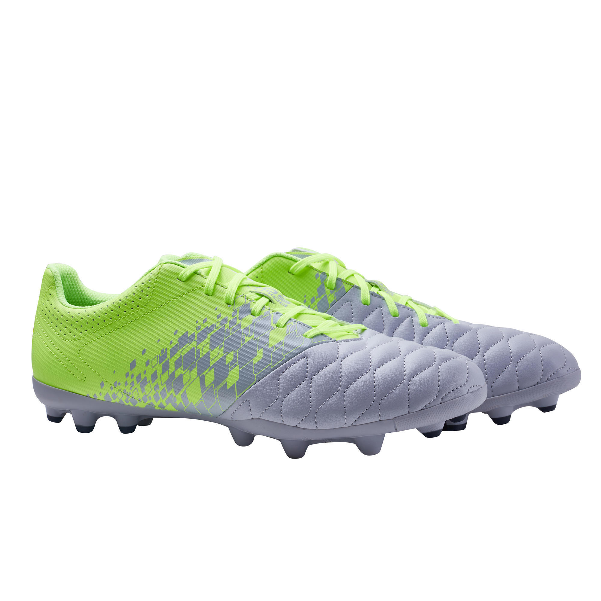 nike grey and yellow football boots