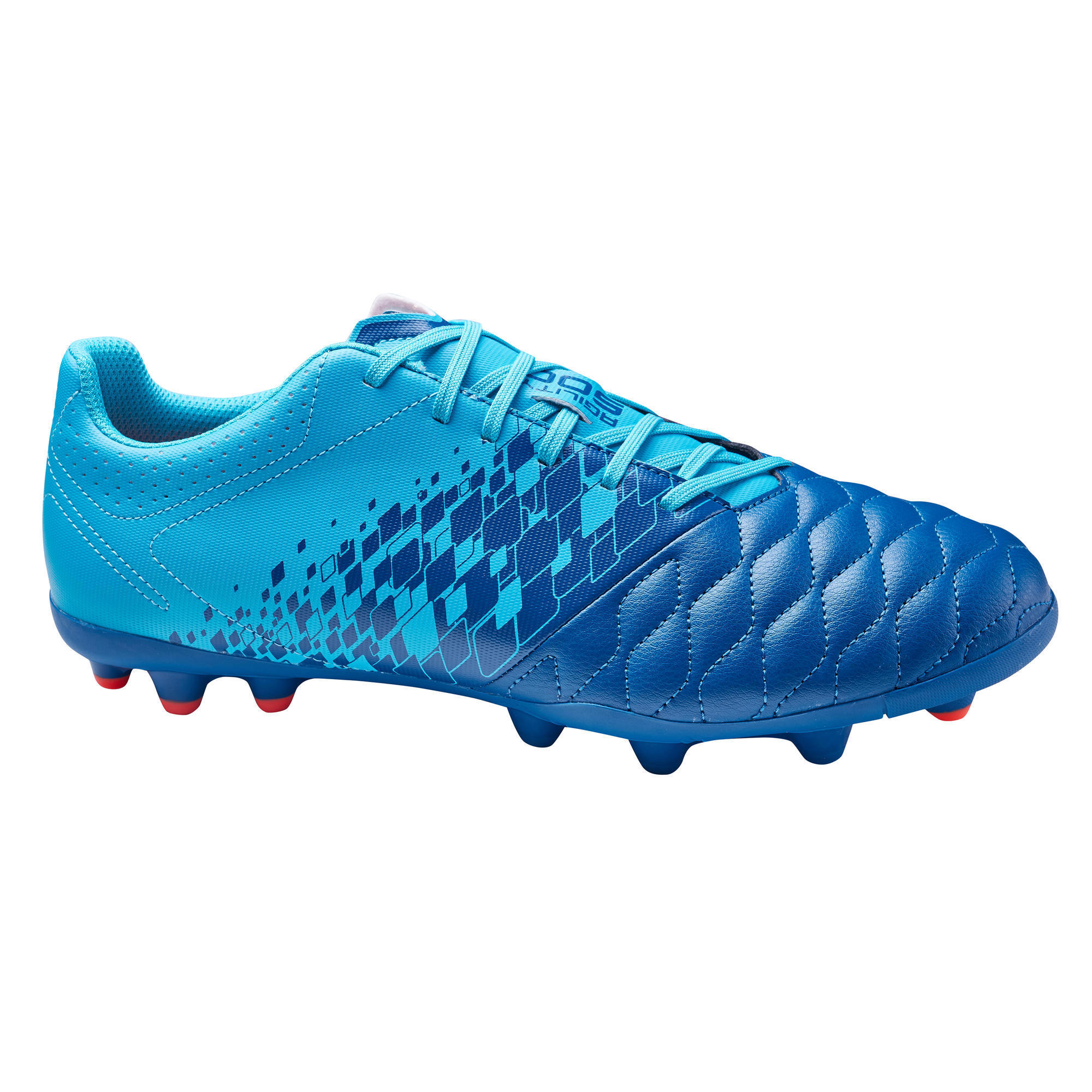 blue and white nike football boots