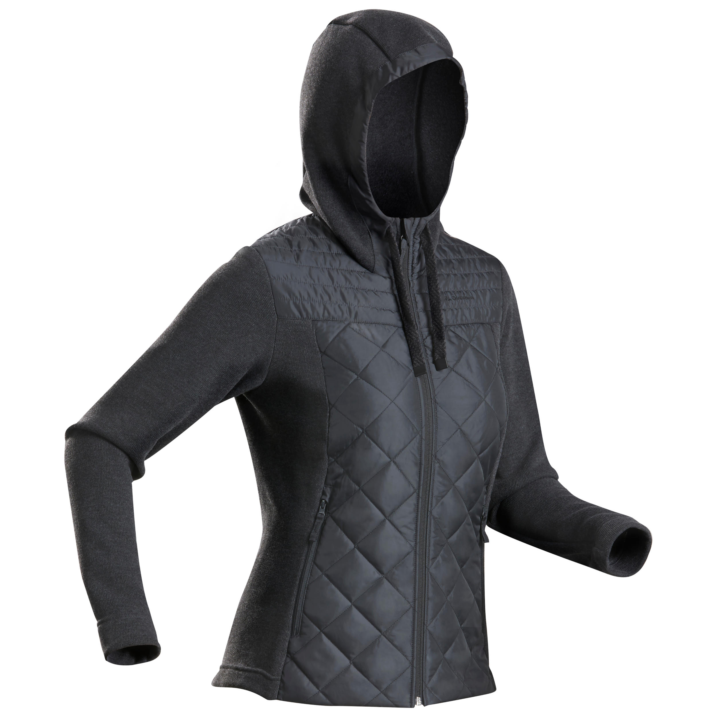 Women’s Hiking Hooded Sweatshirt - NH100 Hybrid 8/10