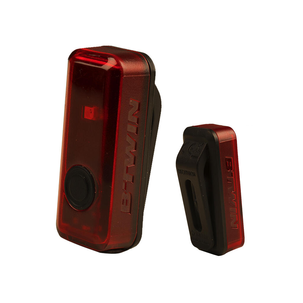 ECLAIRAGE  VELO LED CL 100 ARRIÈRE ROUGE USB.