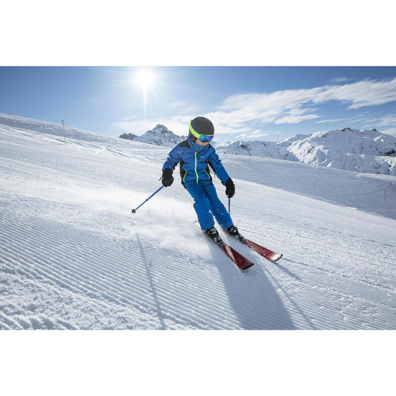 Skihelm H-KID 500 kind zwart