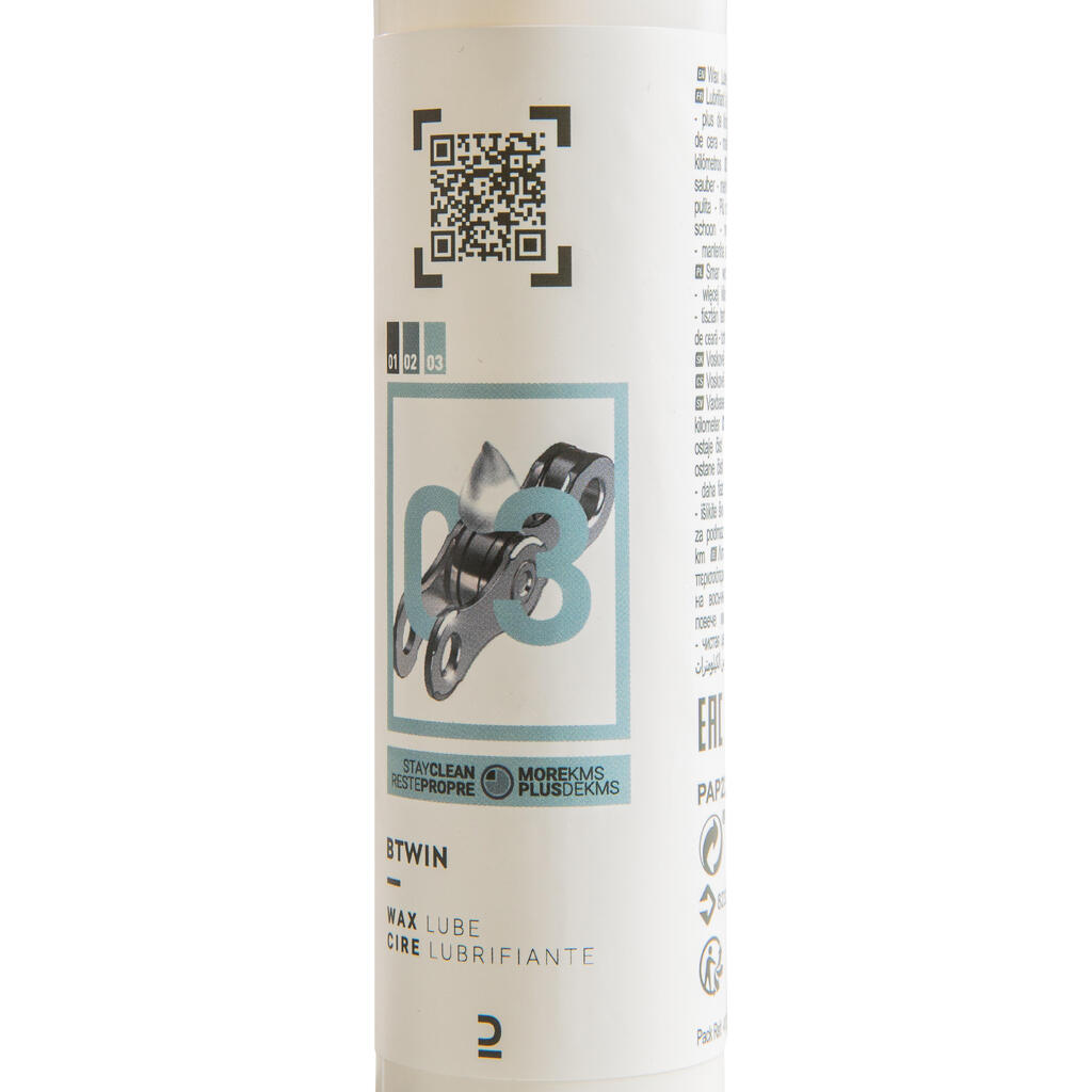 Dry Weather Wax Bike Lubricant