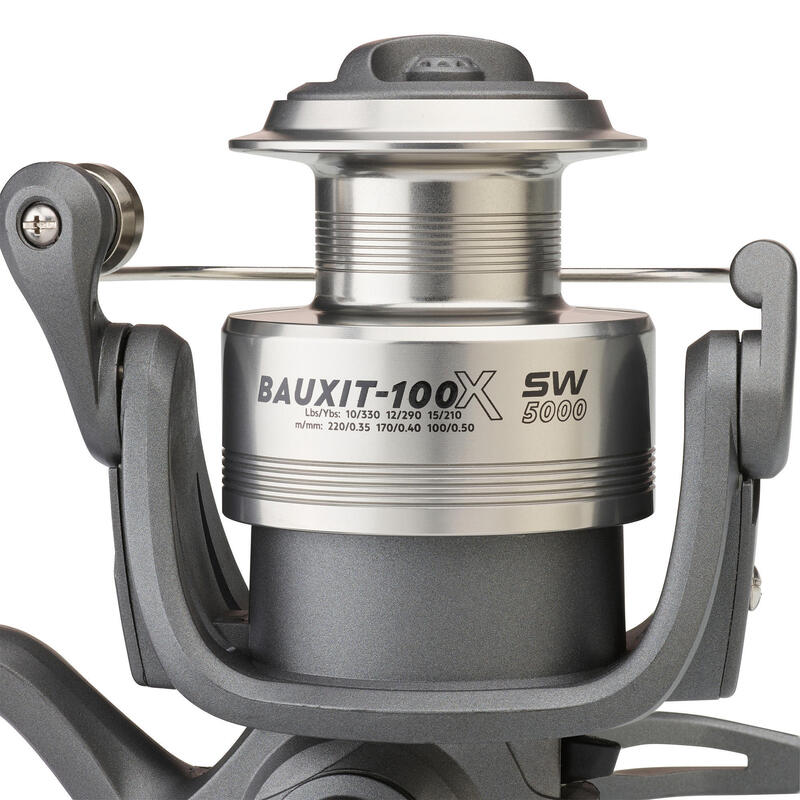 Werpmolen voor zeevissen MEDIUM HEAVY Bauxit-100 SW 5000 X