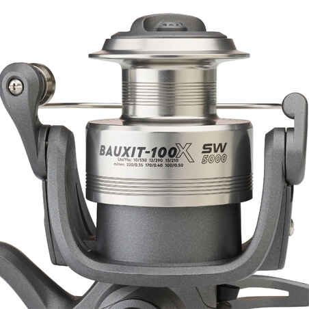 بكرة صيد بحري متوسطة الوزن - BAUXIT-100 SW 5000 X