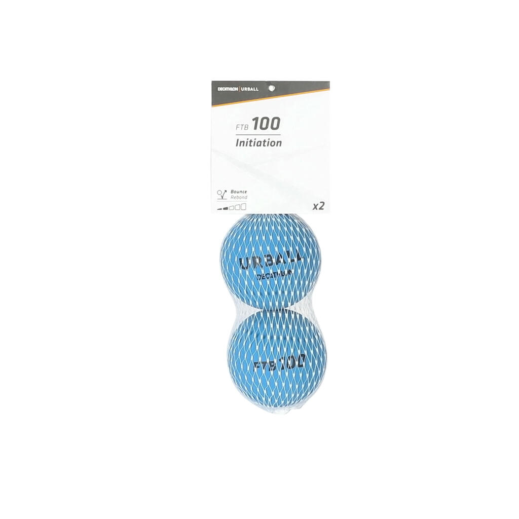 Frontenis One Wall Balls FTB100 Two-Pack - Blue