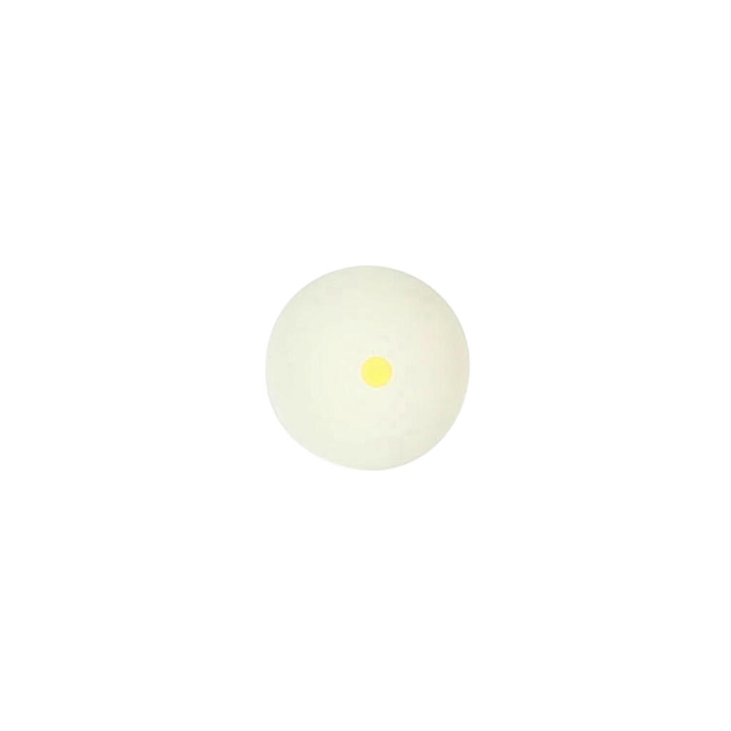 Gumená loptička (pelota) Pala GPB 500 čierna so žltou bodkou