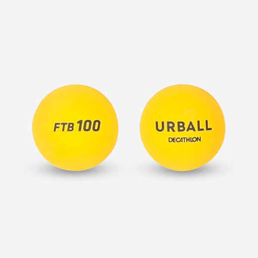 Frontennisball One Wall FTB100 ×2 gelb