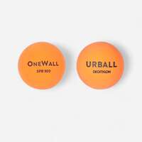 Boll One Wall SPB 900 orange 2-pack Racketsport - Boll SPB900 OneWall Orange x2 URBALL - Racketspel