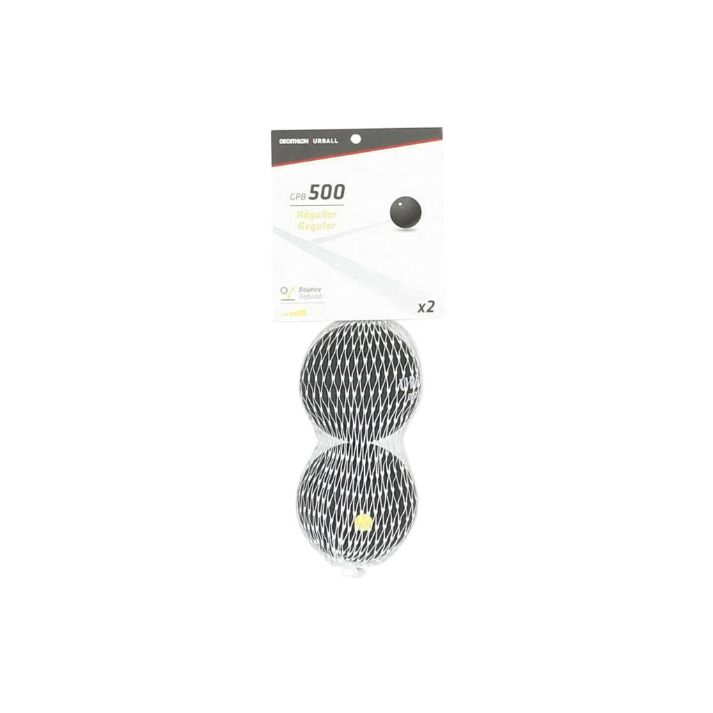 Yellow Dot Pelota Ball for Pala Ancha GPB 500 - Black