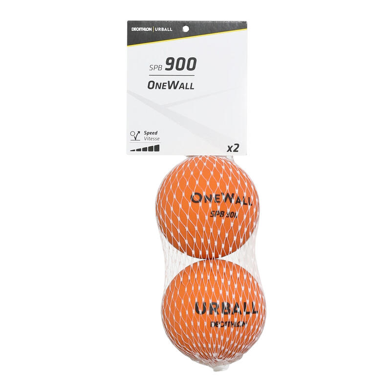Balles One Wall SPB 900 orange (x2)