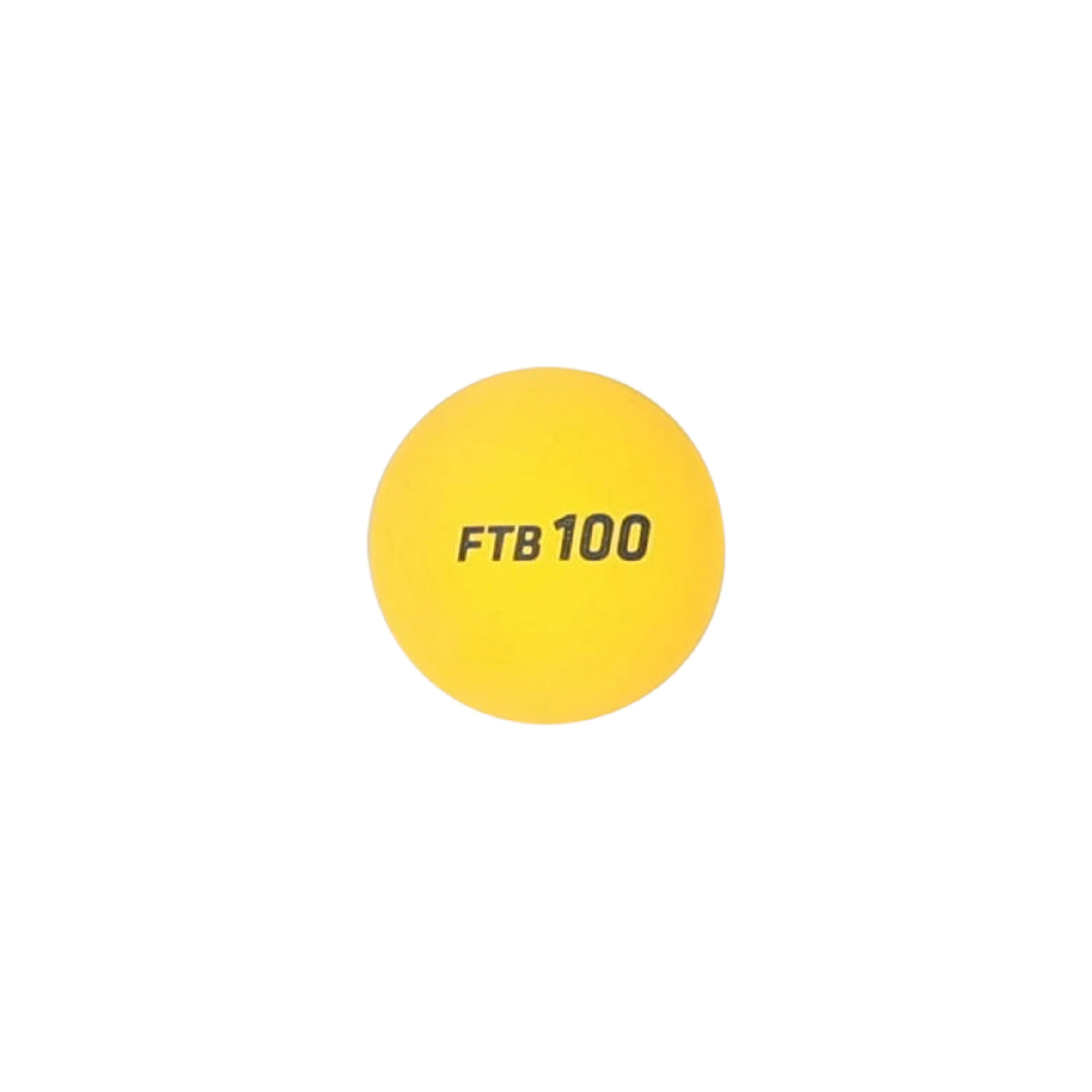 Frontenis One Wall Balls FTB100 Two-Pack - Yellow 3/4