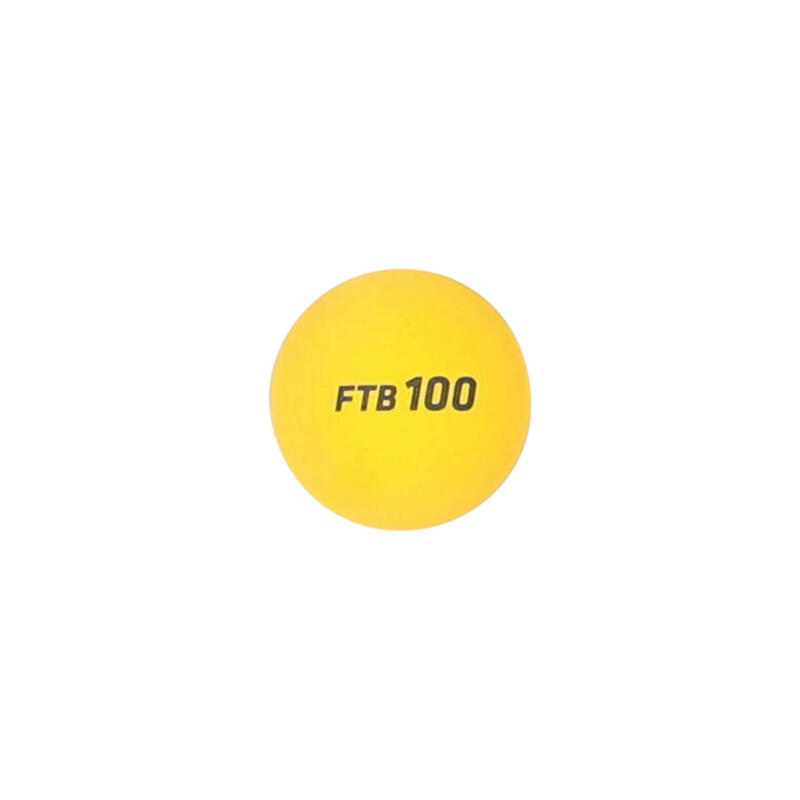 Míčky na frontenis FTB100 žluté 2 ks 