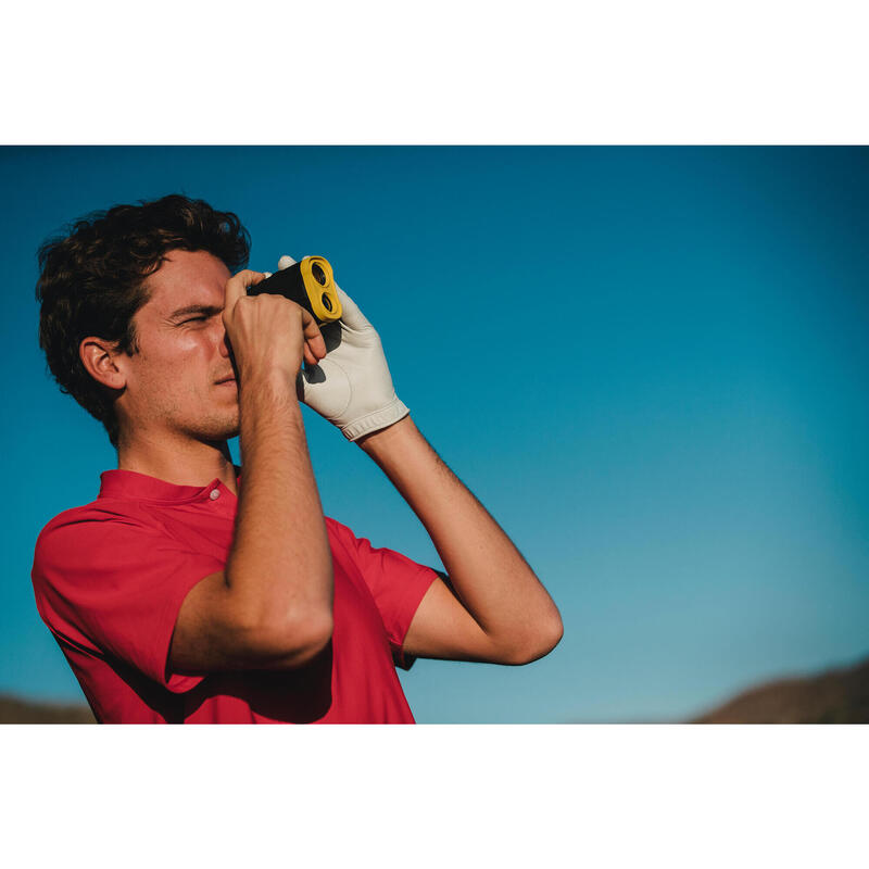 Laserafstandsmeter voor golf 900 geel zwart