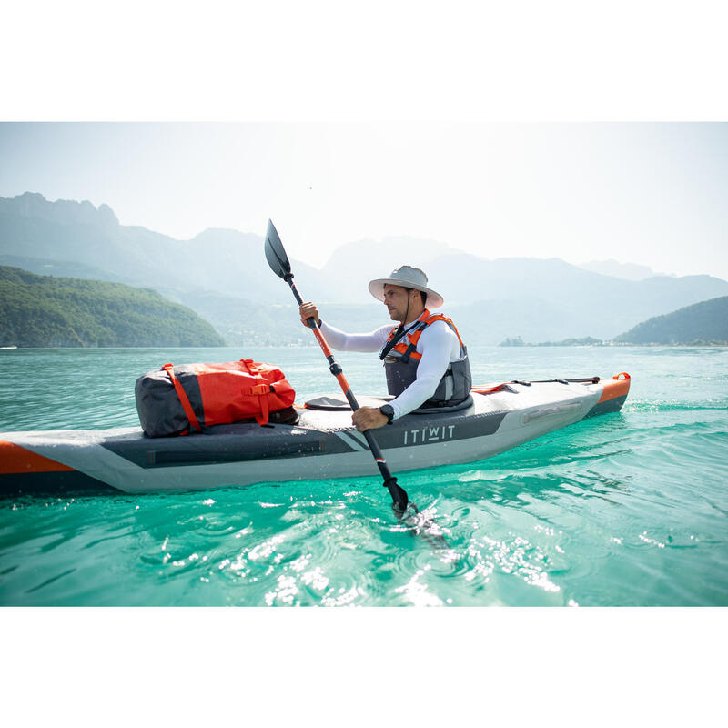Sac étanche 15L. Sac à dos imperméable pour camping nautique kayak pêche  Rafting canoë kayak - Cablematic