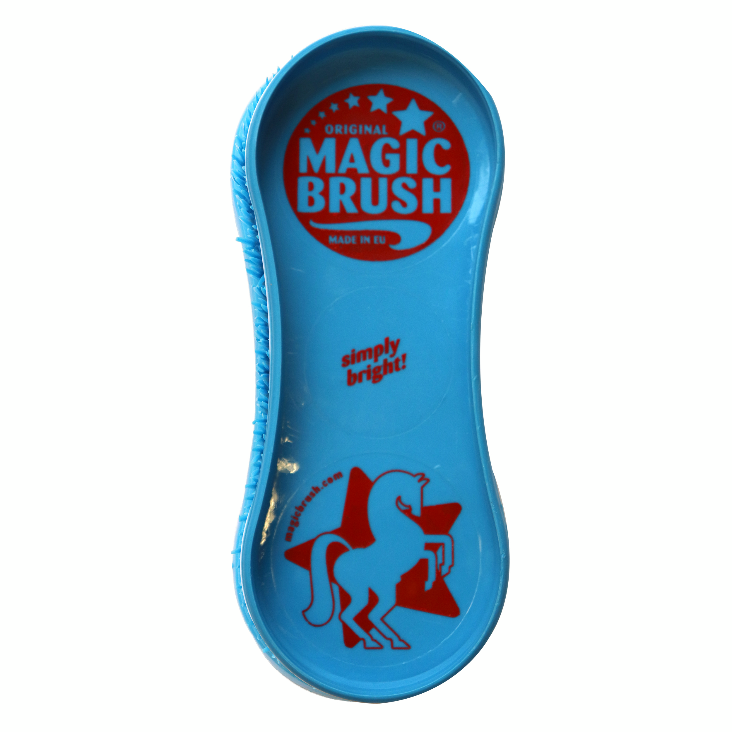 Brosse équitation magic brush bleu ciel - Equitation - KERBL- Clubs - Entreprises - Collectivités - Associations