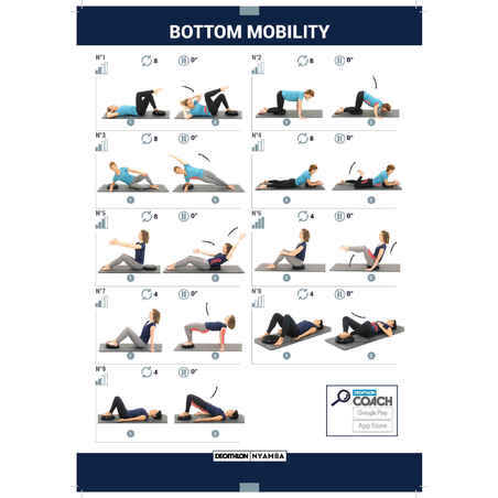 100 Pilates Stretching Inflatable Balance Cushion