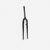 fourche vtc 28 rigide 1"1/8 ahead noir